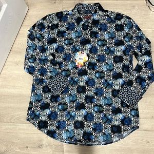 RobertGraham button down L/S size L